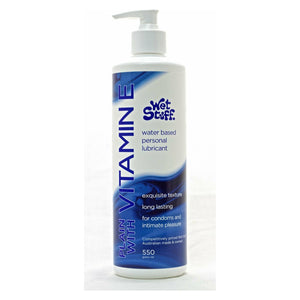 Wet Stuff Vitamin E Lubricant 550g Pump Top