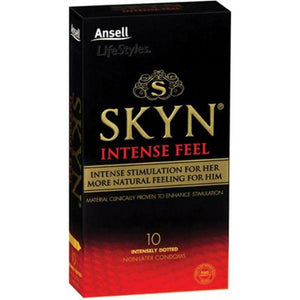 Lifestyles Skyn Intense Feel Non-Latex Condoms 10 Pack