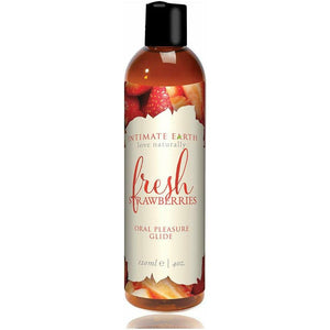 Intimate Earth Fresh Strawberries Natural Flavours Glide 120ml