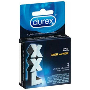 Durex XXL Condoms 3 Pack
