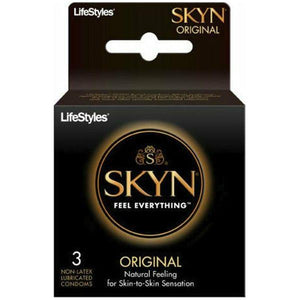 Lifestyles Skyn Original Non-Latex Condoms 3 Pack