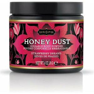 Kama Sutra Honey Dust Kissable Body Powder Strawberry Dreams 170g