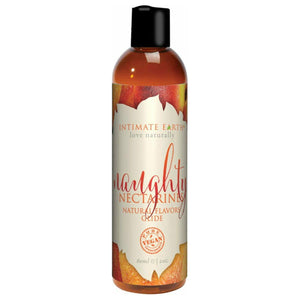 Intimate Earth Naughty Nectarines Natural Flavours Glide 60ml