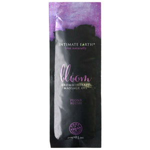 Intimate Earth Bloom Massage Oil Foil 30ml