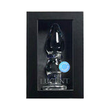 Share Satisfaction Lucent Duo Glass Butt Plug