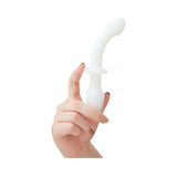 Share Satisfaction Lucent Pearl Double Ended Glass Massager