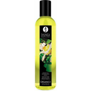 Shunga Massage Oil Organica Exotic Green Tea