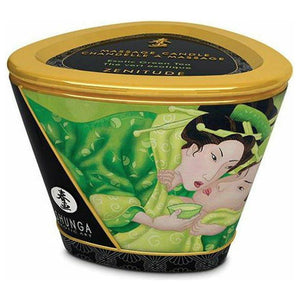 Shunga Massage Candle Zenitude Exotic Green Tea
