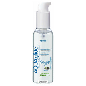 AQUAglide Massage and Glide Liquid Lemongrass 200ml