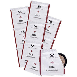 Share Satisfaction Flavoured Condoms Cola 100 Pack