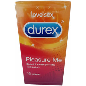Durex Pleasure Me Condoms 12 Pack