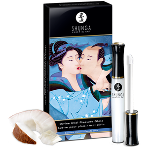 Shunga Divine Oral Pleasure Lipgloss Coconut Water