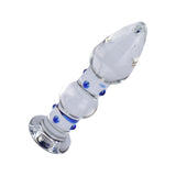 Share Satisfaction Lucent Duo Glass Butt Plug