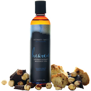 Intimate Earth Heaven Hazelnut Biscotti Massage Oil 240ml