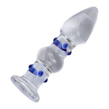 Share Satisfaction Lucent Duo Glass Butt Plug