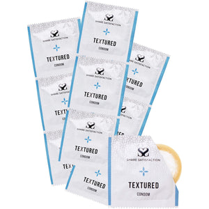 Share Satisfaction Textured Condoms 100 Pack