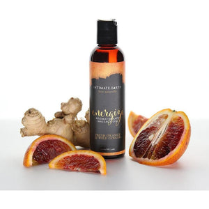 Intimate Earth Energise Massage Oil 120ml