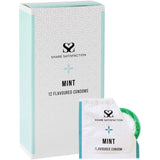 Share Satisfaction Flavoured Condoms Mint 12 Pack