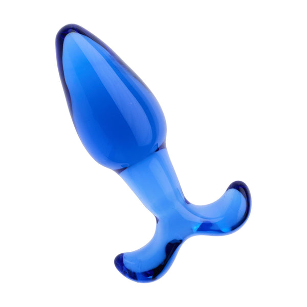 Share Satisfaction Lucent Fleur Glass Butt Plug
