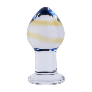 Share Satisfaction Lucent Prima Glass Butt Plug