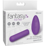 Fantasy For Her Her Rechargeable Remote Control Bullet