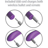 Fantasy For Her Her Rechargeable Remote Control Bullet